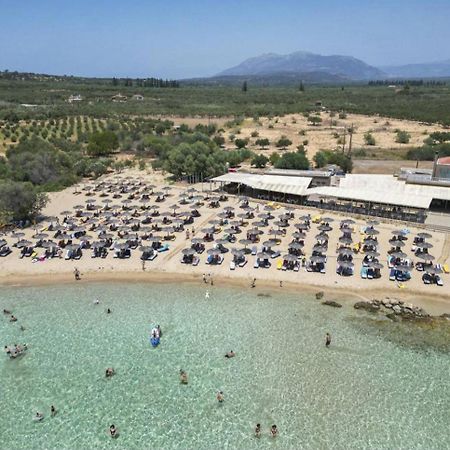 Fully Equipped Beach House At Pachia Ammos Plytra Bagian luar foto